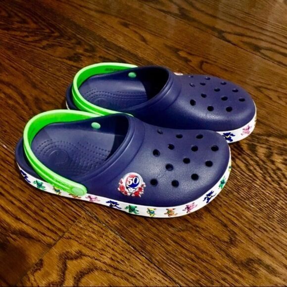 GRATEFUL DEAD CROCS 50th ANNIVERSARY M6 W8 C6.5 - Picture 6 of 11
